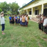 Vol Jane with students