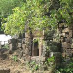 Old temple ruin in village